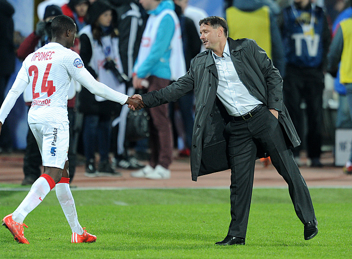 Квинси ПРОМЕС и Дмитрий АЛЕНИЧЕВ. Фото Алексей ИВАНОВ,