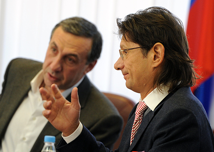 Евгений ГИНЕР и Леонид ФЕДУН. Фото Александр ФЕДОРОВ,