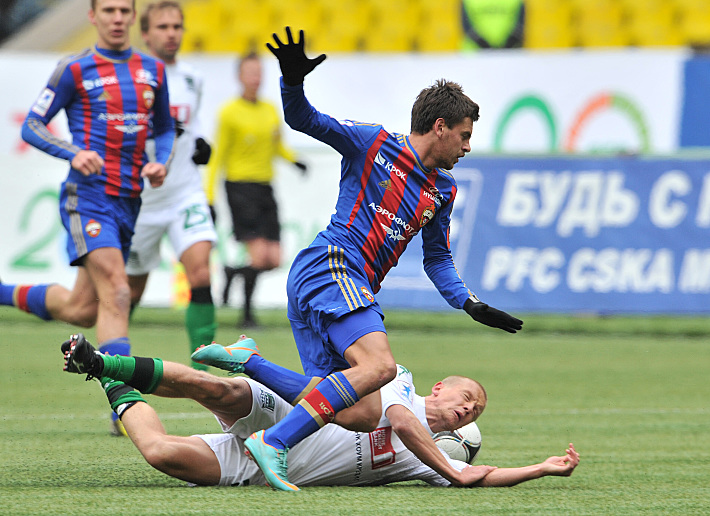 Георгий ЩЕННИКОВ и Игорь СМОЛЬНИКОВ могли играть в одном клубе. Фото Александр ФЕДОРОВ,