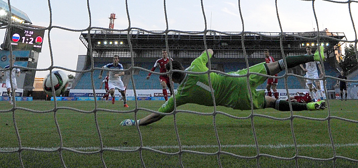 77-я минута. Гол Александра ГОЛОВИНА. Фото - Александр ФЕДОРОВ,