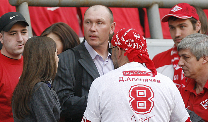 4 мая 2008. Москва. Прощальный матч Дмитрия Аленичева. Генеральный директор