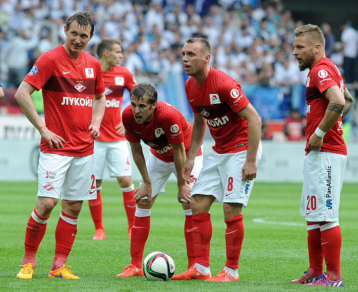 Ким ЧЕЛЬСТРЕМ, Сергей ПАРШИВЛЮК, Дмитрий КОМБАРОВ, Денис ГЛУШАКОВ и Патрик ЭБЕРТ (слева направо).