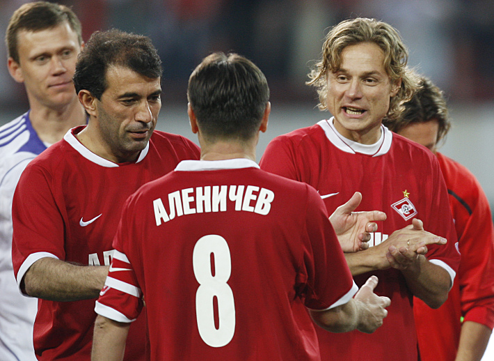 Рашид РАХИМОВ, Дмитрий АЛЕНИЧЕВ и Валерий КАРПИН. Фото Александр ФЕДОРОВ,