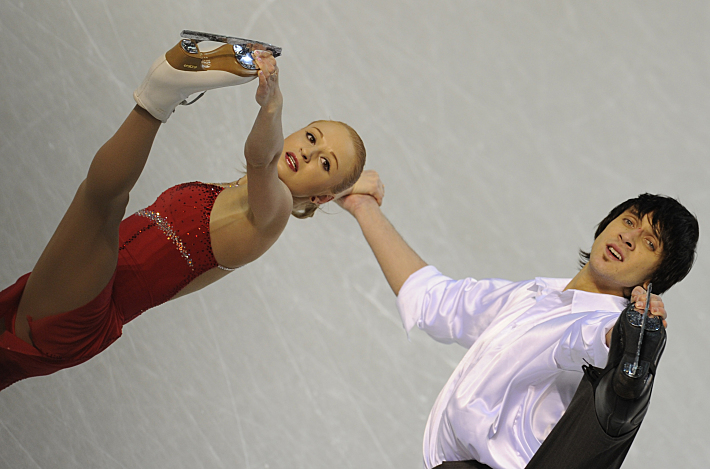 Мария МУХОРТОВА и Максим ТРАНЬКОВ. Фото - Александр ВИЛЬФ
