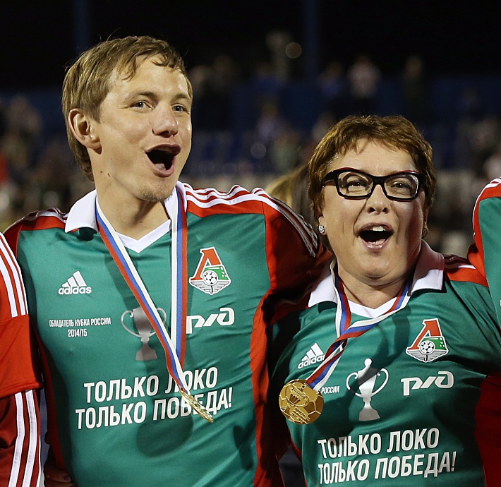 Роман ПАВЛЮЧЕНКО и Ольга СМОРОДСКАЯ. Фото ТАСС