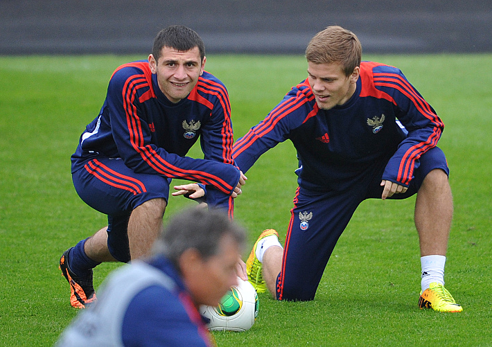 Алан ДЗАГОЕВ и Александр КОКОРИН. Фото - Александр ФЕДОРОВ,