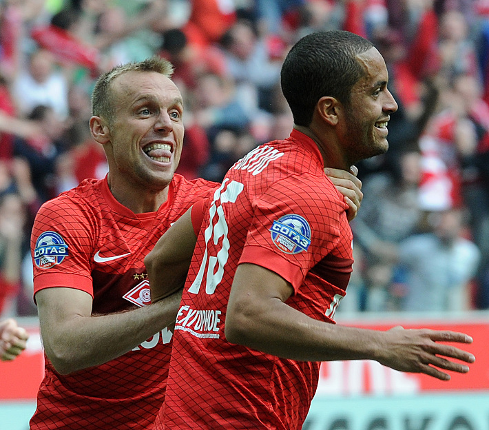 Денис ГЛУШАКОВ и РОМУЛУ. Фото Никита УСПЕНСКИЙ,