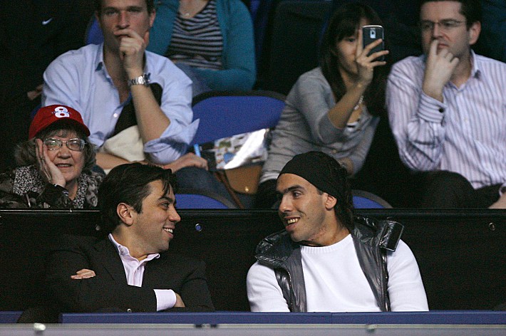 Киа ДЖУРАБЧАН и Карлос ТЕВЕС. Фото – AFP