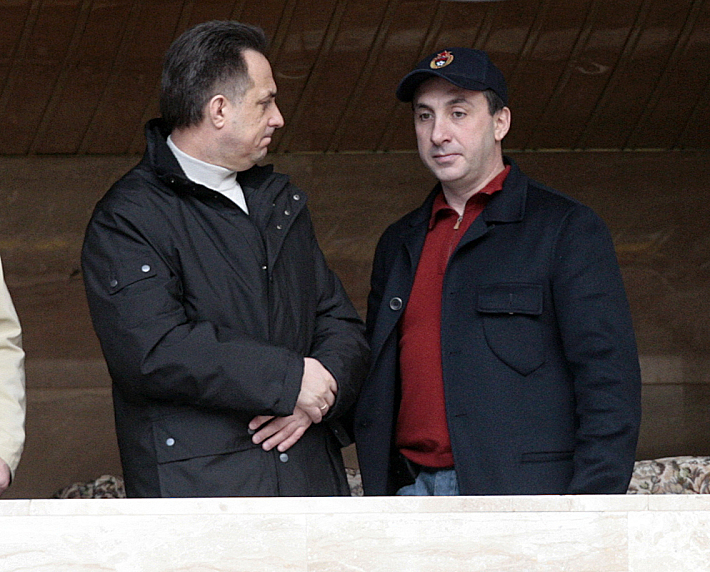 Министр спорта РФ Виталий МУТКО и президент ЦСКА Евгений ГИНЕР. Фото - Алексей ИВАНОВ,