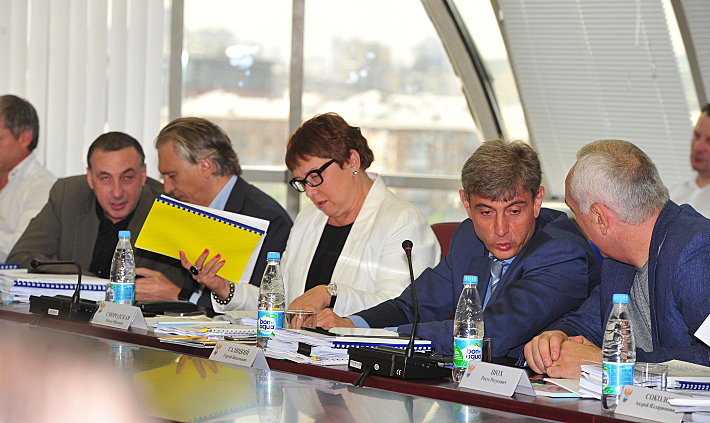 Евгений ГИНЕР, Александр ДЮКОВ, Ольга СМОРОДСКАЯ и Сергей ГАЛИЦКИЙ. Фото Александр ФЕДОРОВ,