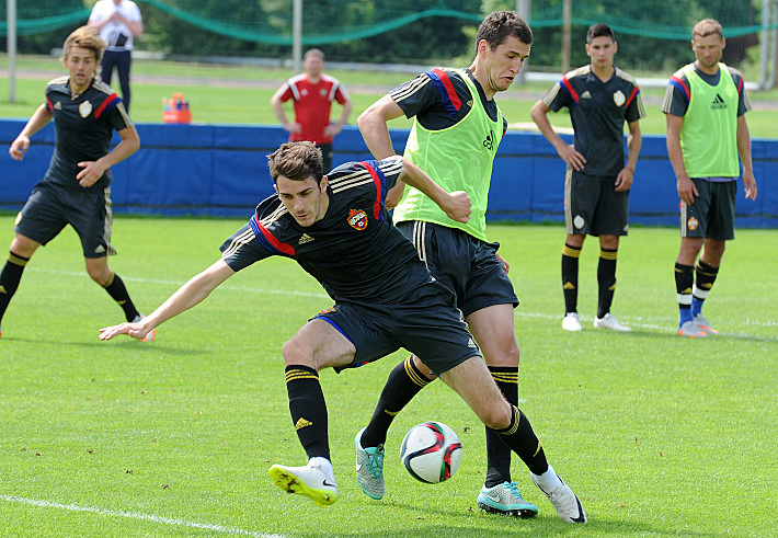 Константин БАЗЕЛЮК и Виктор ВАСИН. Фото - Алексей ИВАНОВ,