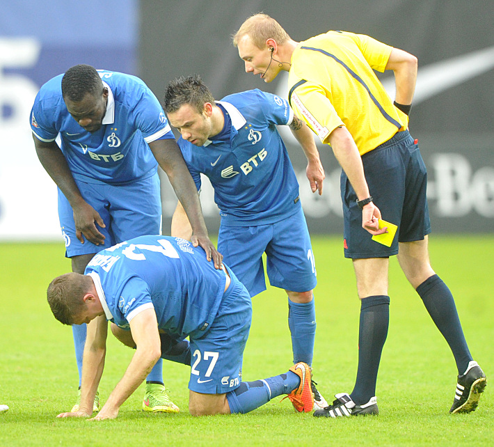 Игорь ДЕНИСОВ, Кристофер САМБА, Матье ВАЛЬБУЭНА. Фото – Татьяна ДОРОГУТИНА,