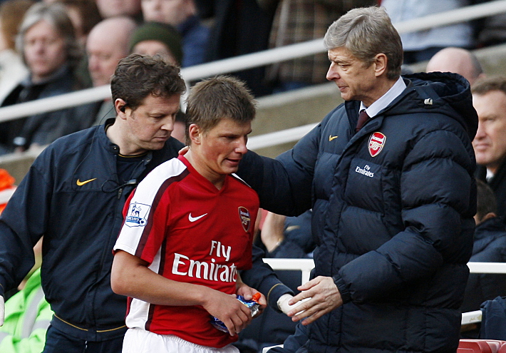 Андрей АРШАВИН и Арсен ВЕНГЕР. Фото REUTERS