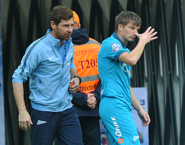 Андре ВИЛЛАШ-БОАШ и Андрей АРШАВИН. Фото - Александр ФЕДОРОВ,