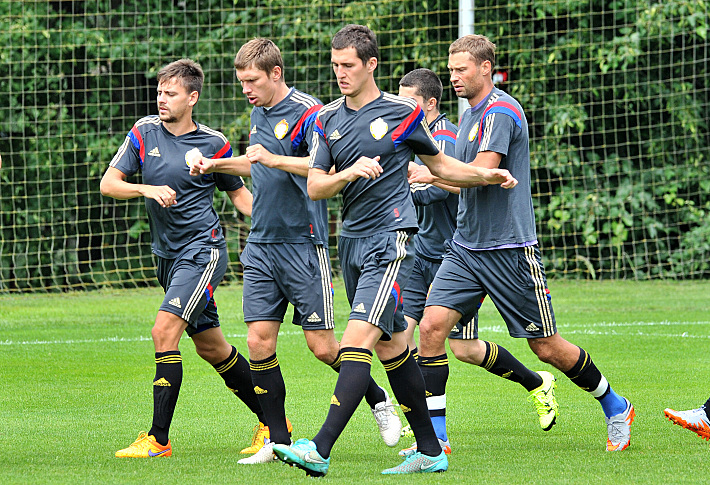 Георгий ЩЕННИКОВ, Кирилл НАБАБКИН, Виктор ВАСИН и Алексей БЕРЕЗУЦКИЙ. Фото Алексей ИВАНОВ,