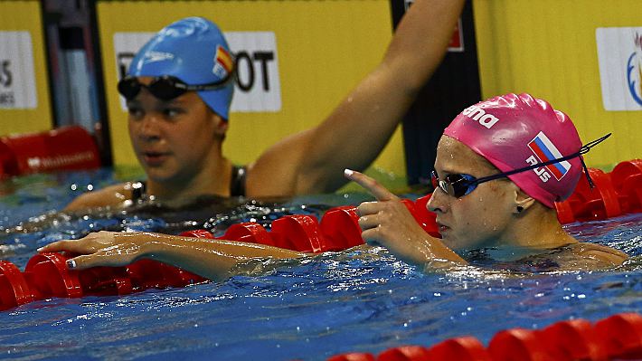 Полина ЕГОРОВА (справа) - 6-кратная чемпионка Европейских игр. Фото - REUTERS