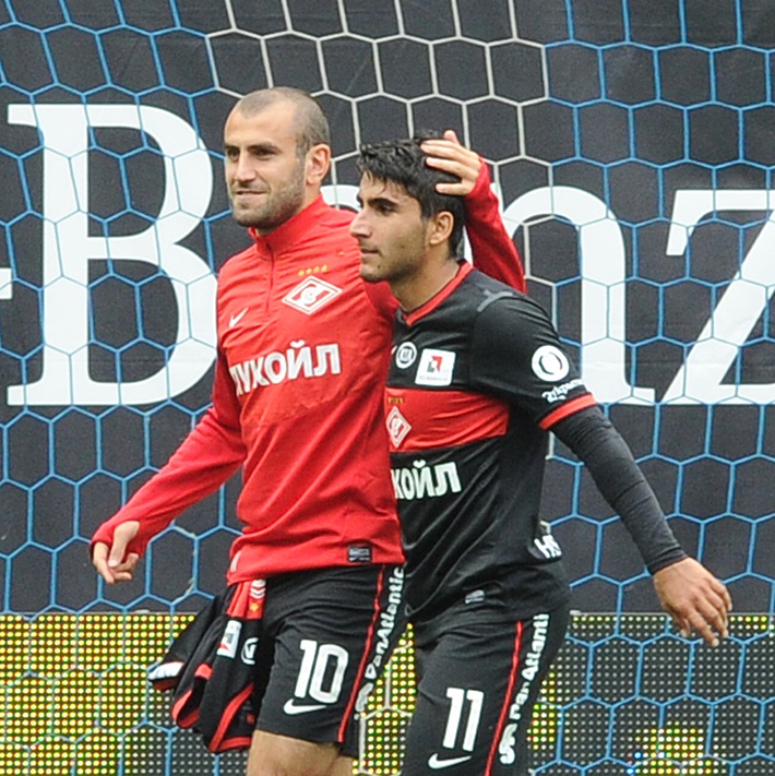 Юра МОВСИСЯН и Арас ЕЗБИЛИС. Фото Никита УСПЕНСКИЙ,