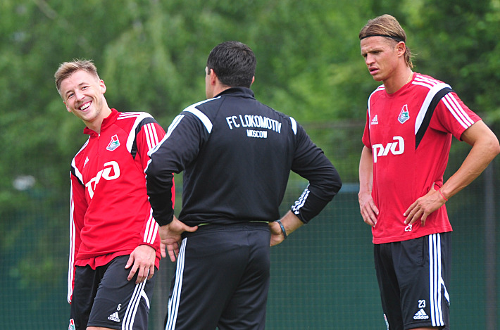 Максим ГРИГОРЬЕВ, Игорь ЧЕРЕВЧЕНКО и Дмитрий ТАРАСОВ. Фото - Александр ФЕДОРОВ,