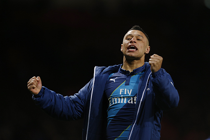 Алекс ОКСЛЕЙД-ЧЕМБЕРЛЕН. Фото AFP