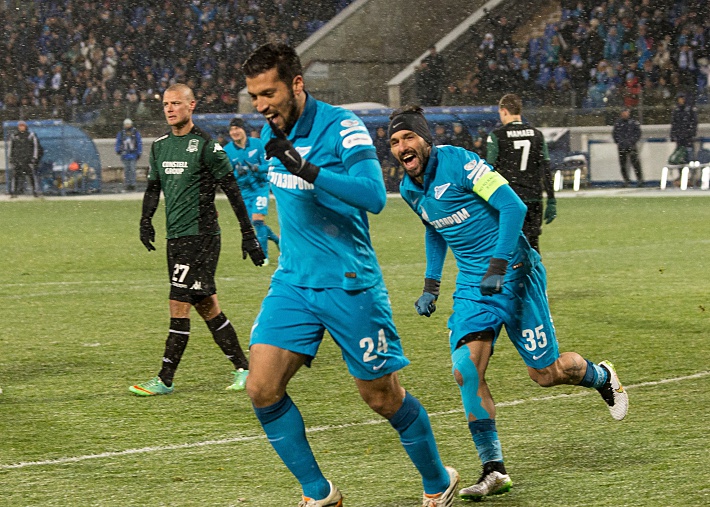 Эсекиэль ГАРАЙ и ДАННИ. Фото Вячеслав ЕВДОКИМОВ, ФК