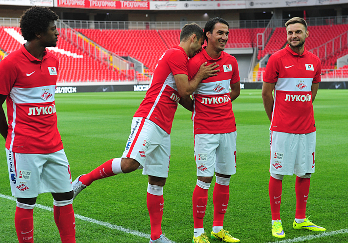 ЗЕ ЛУИШ, Роман ШИРОКОВ, Ивелин ПОПОВ и Владимир ГРАНАТ. Фото Александр ФЕДОРОВ,