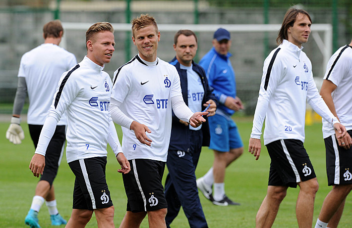 Среда. Новогорск. Балаж ДЖУДЖАК и Александр КЕРЖАКОВ на тренировке