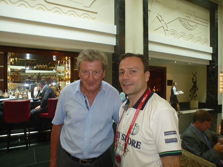 Рой ХОДЖСОН и Игорь РАБИНЕР. Фото автора