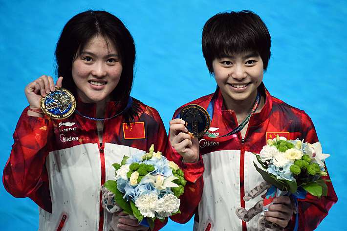 Лю ХУЭЙСЯ и Чэнь ЖОЛИНЬ. Фото - REUTERS