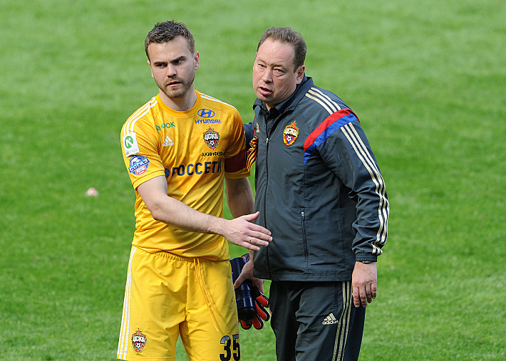 Игорь АКИНФЕЕВ и Леонид СЛУЦКИЙ. Фото - Алексей ИВАНОВ,