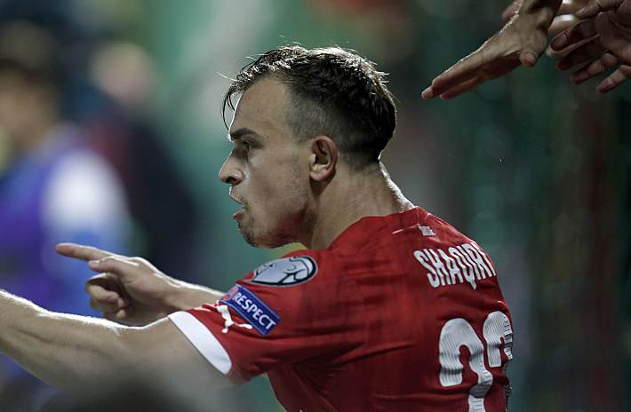 Джержан ШАКИРИ. Фото REUTERS