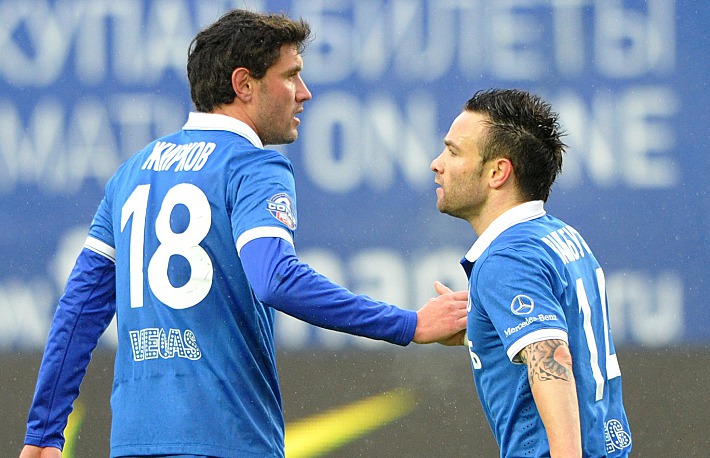 Юрий ЖИРКОВ и Матье ВАЛЬБУЭНА. Фото Татьяна ДОРОГУТИНА