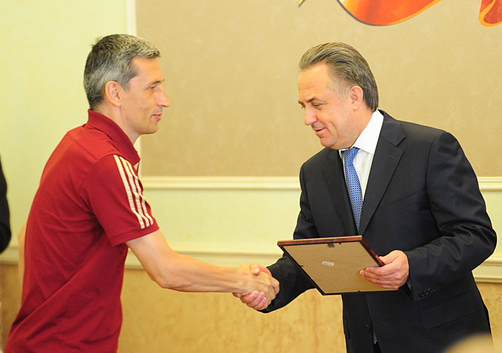 Дмитрий ХОМУХА и Виталий МУТКО. Фото - Федор УСПЕНСКИЙ,