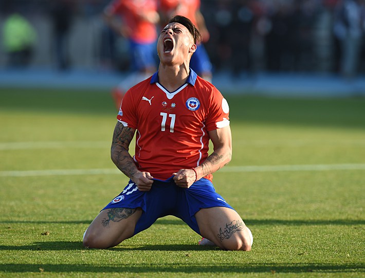 Эдуардо ВАРГАС. Фото - AFP